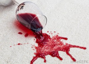 wine stains